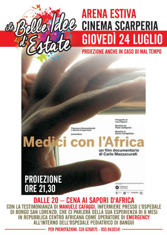 Sei mesi in Africa. Un documentario a Scarperia...