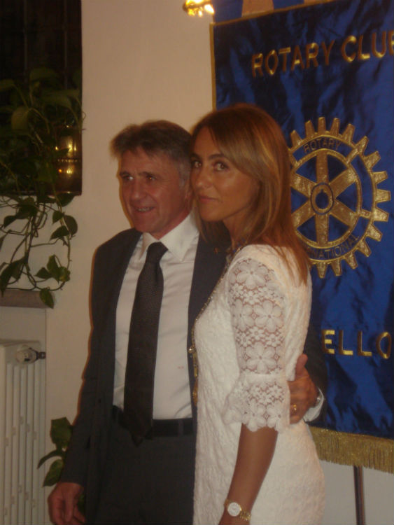 Rotary Club Mugello. Passaggio delle consegne a Monica Manfriani