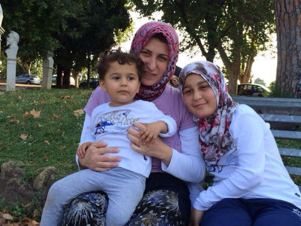 Gais. La speranza negli occhi di un bambino siriano.