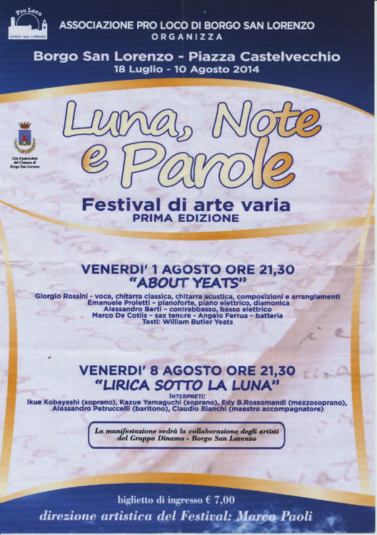 Borgo. Venerdì 'Lirica sotto la luna' in Castelvecchio...