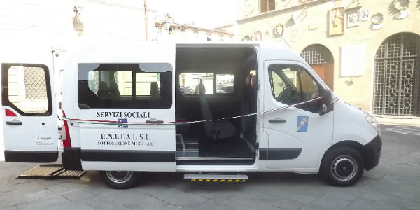 Borgo. Inaugurato il pulmino per i disabili dell’Unitalsi