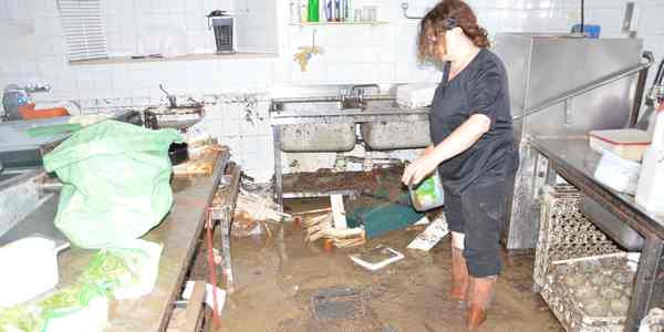 I danni dell'alluvione a Borgo e dintorni. Foto 'drammatiche'...