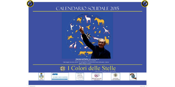 Calendario Solidale 2015 I colori delle stelle, inaugurazione 9 novembre