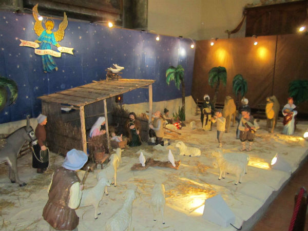 Leprino e i vecchi presepi nella vecchia propositura di Scarperia