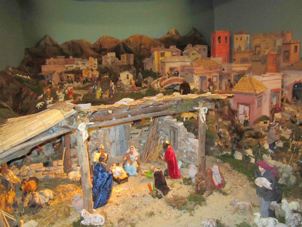 Lo splendido presepe al santuario del SS.Crocifisso di Borgo San Lorenzo