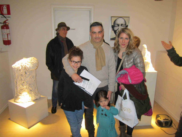 Inaugurata la mostra “riflessi” al multi +