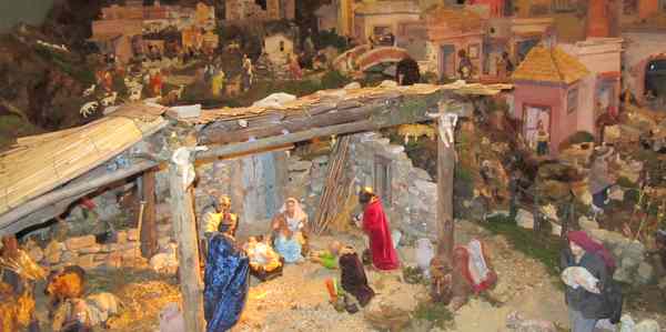 Il Presepe e la bestemmia. Inciviltà a Borgo...