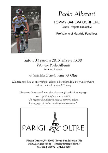 Tommy sapeva correre alla Parigi & Oltre