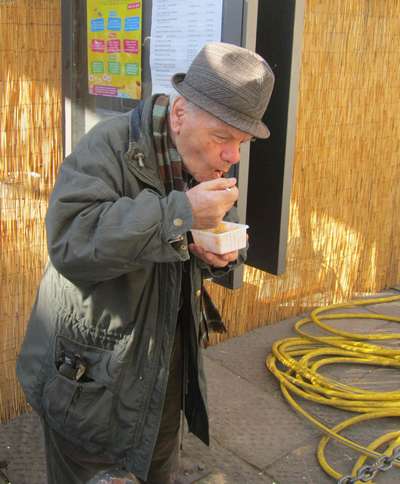 La polentata delle Ceneri. Foto.... E la tradizione continua