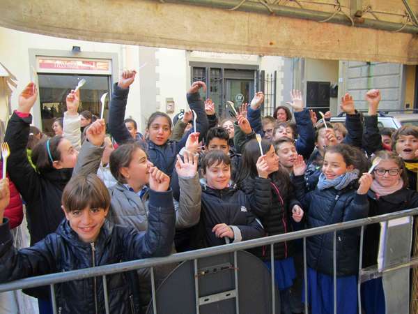 La polentata delle Ceneri. Foto.... E la tradizione continua