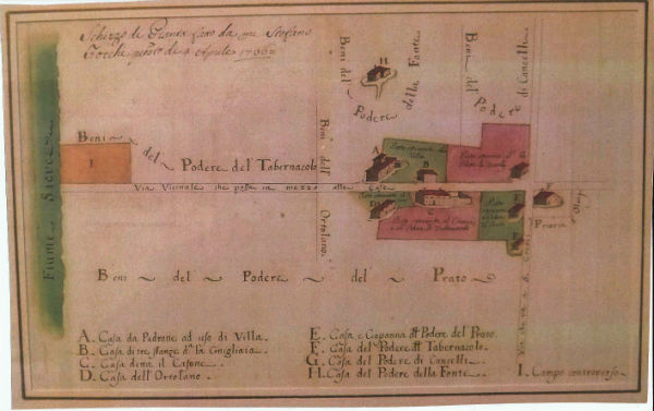 Carte antiche e Cabrei del Mugello e della Val di Sieve