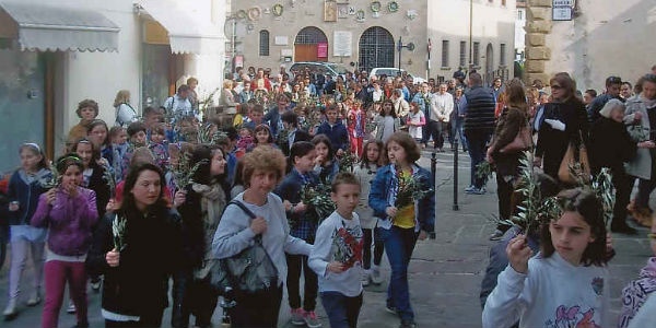 Attivita della Chiesa borghigiana per Pasqua