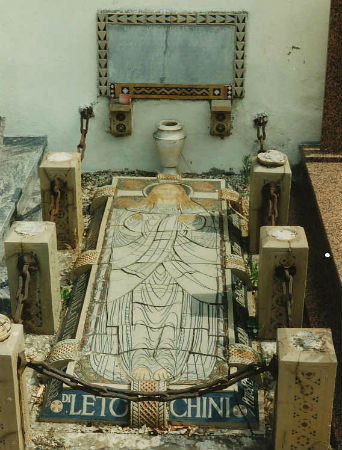 Il loculo chiniano in restauro