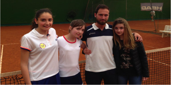 Tennis. Le ragazze di Borgo al torneo FIT under 12. In bocca al lupo