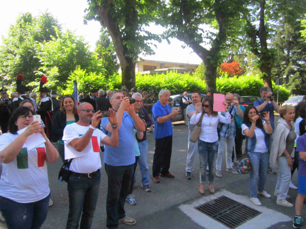 Ronta. Successo e commozione per la festa della Repubblica