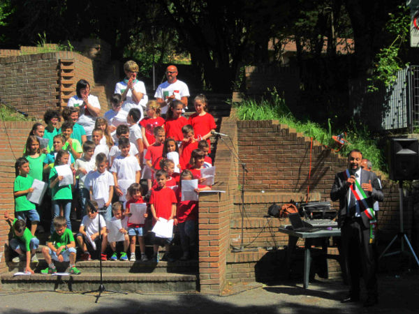 Ronta. Successo e commozione per la festa della Repubblica