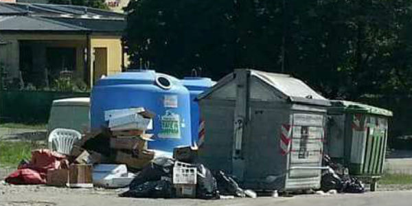 Rifiuti. Beccato e multato un 'furbetto' dei cassonetti a Dicomano