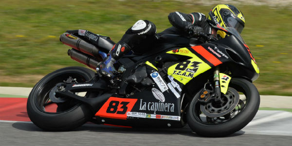 Mattia Angeloni Wild Card al trofeo Bridgestone 600. Al Mugello