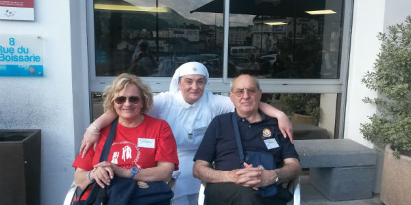 Unitalsi Mugello parte per Lourdes. Buon viaggio da una figlia