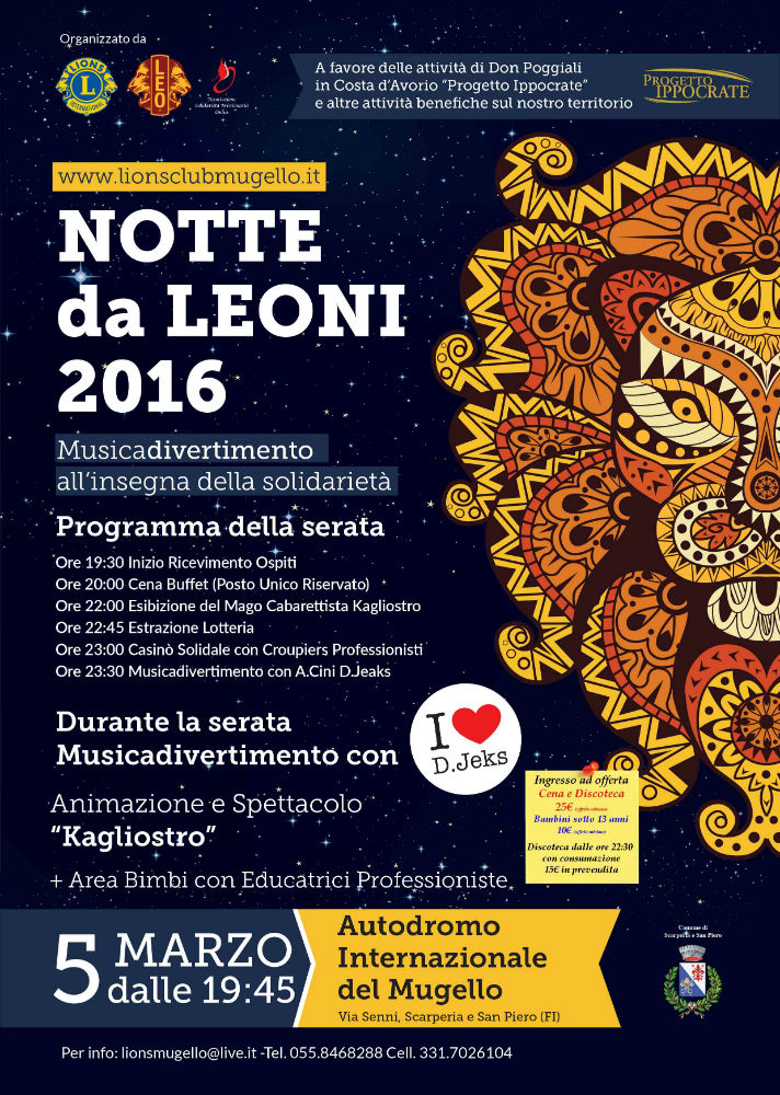Notte da leoni 2016 al mugello
