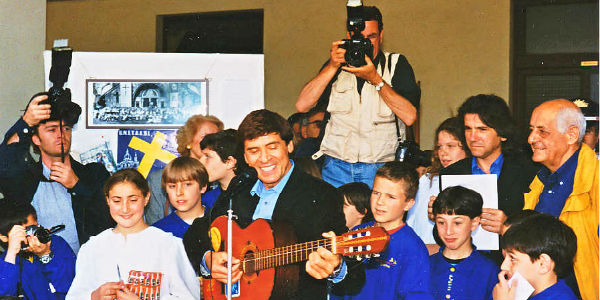 Gianni Morandi nel Mugello. Quel pomeriggio del 1999