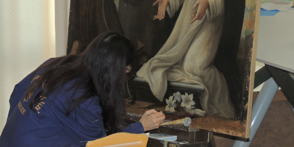 Il restauro dell’opera secentesca della Pieve di San Piero a Sieve