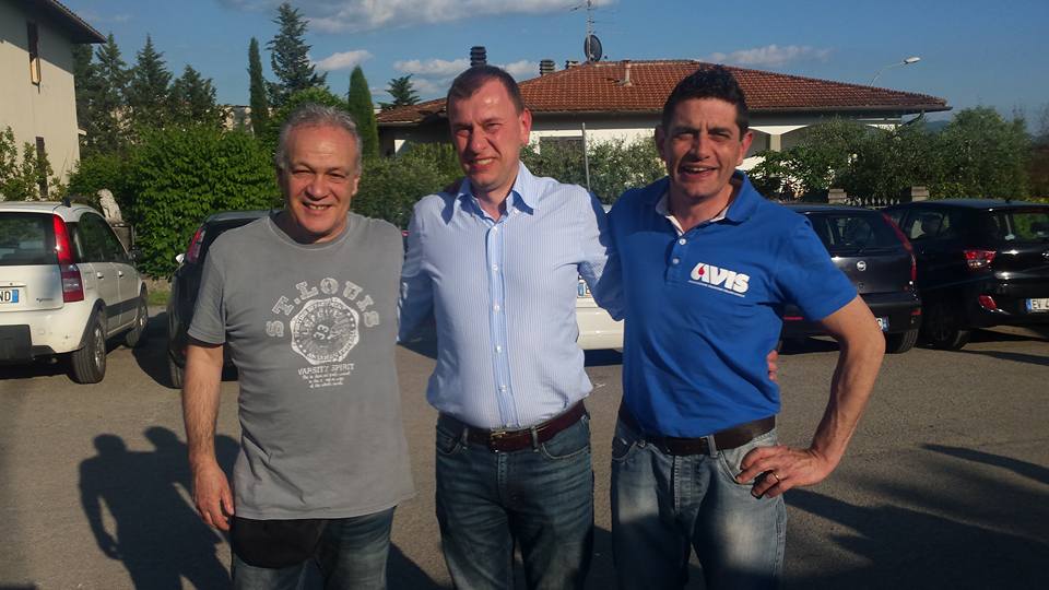 Ezio Alessio Gensini, Federico Ignesti e Nicola Fanfani