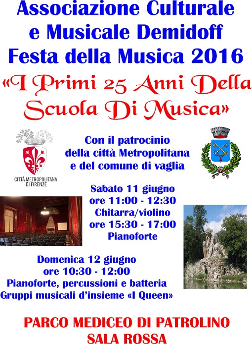 Weekend di musica a Villa Demidoff