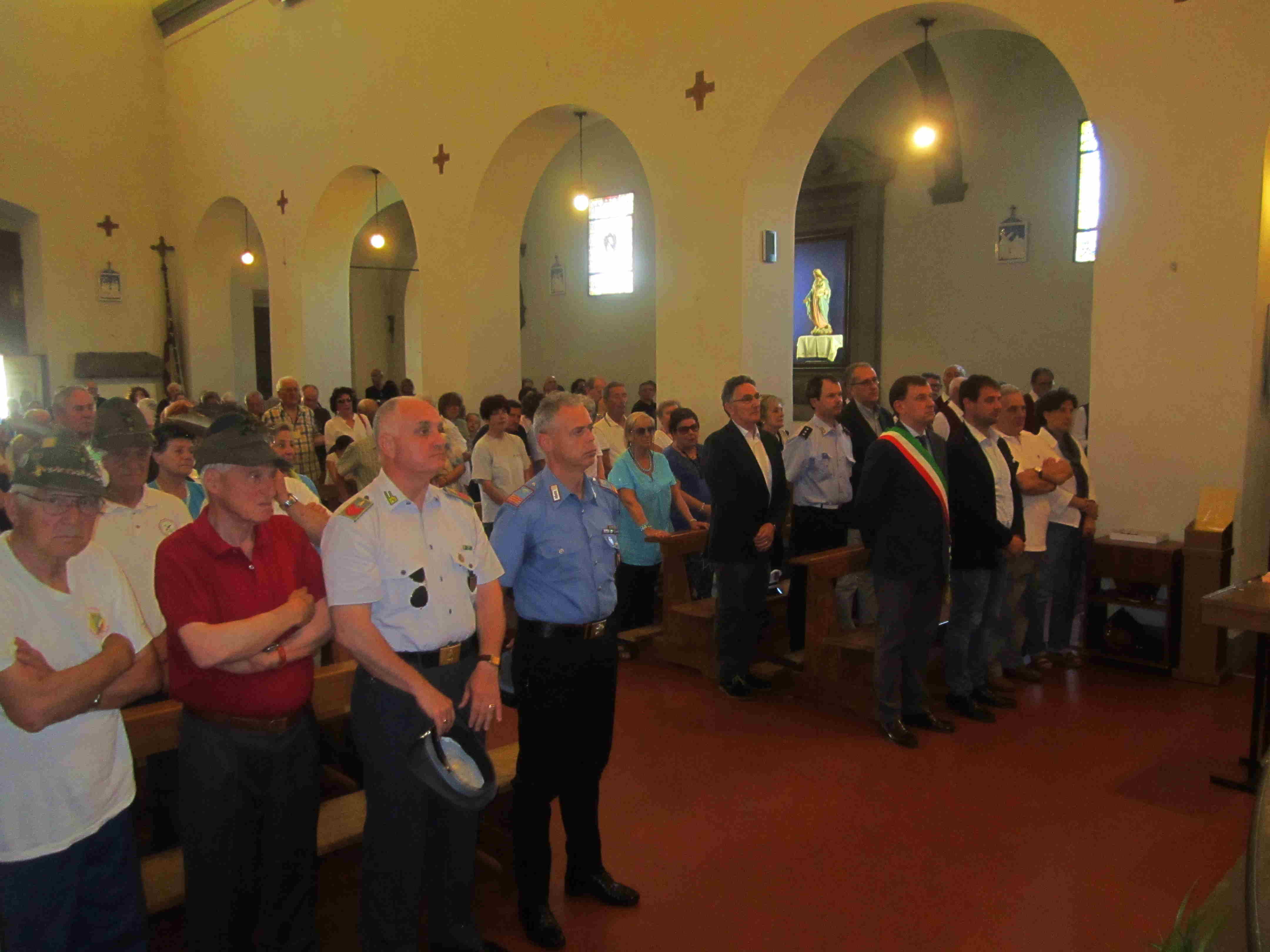 Inaugurato il tabernacolo con l’annunciazione di Antonio Berti