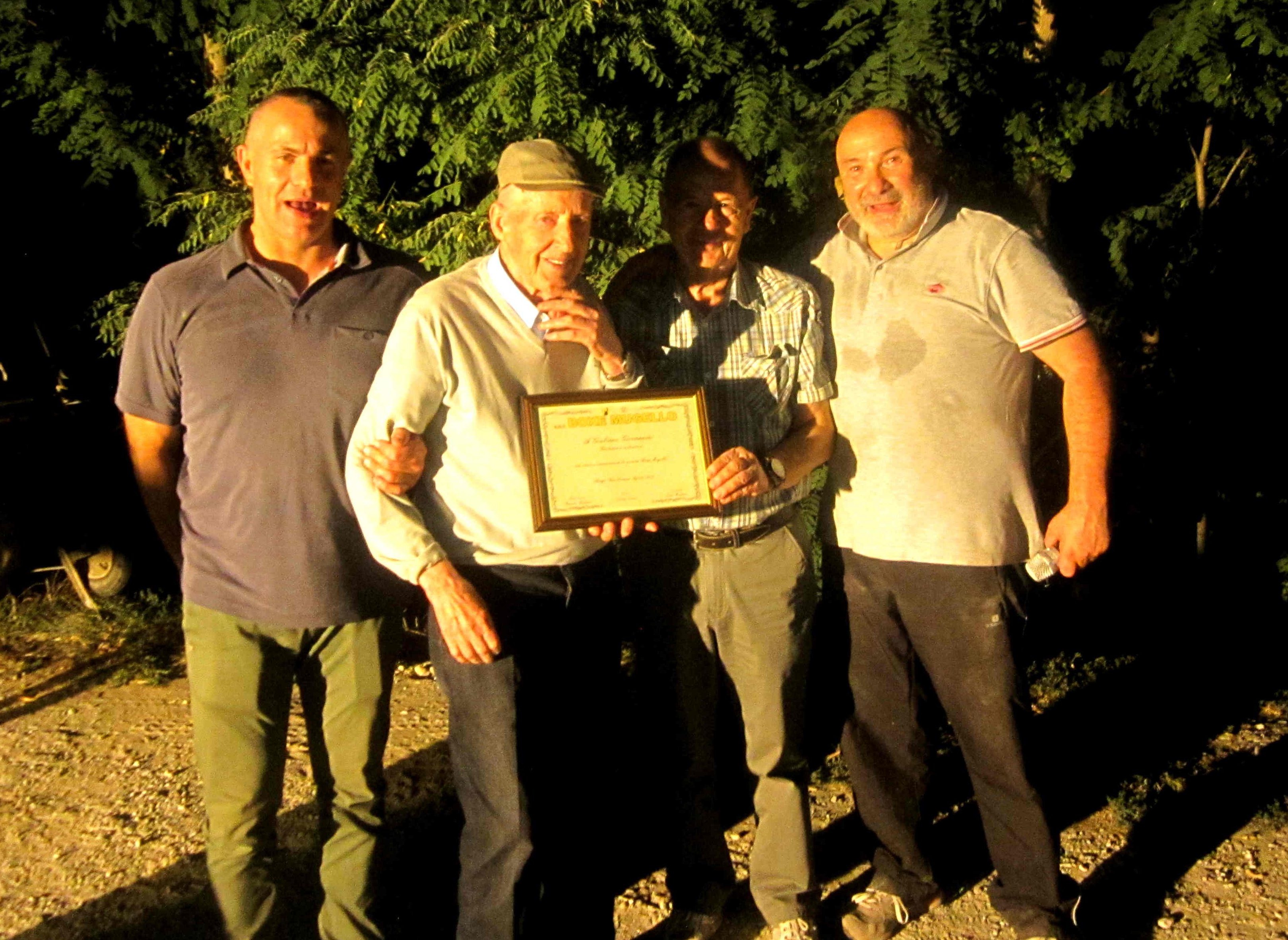 Una targa a Giuliano Giovannini della Box Mugello