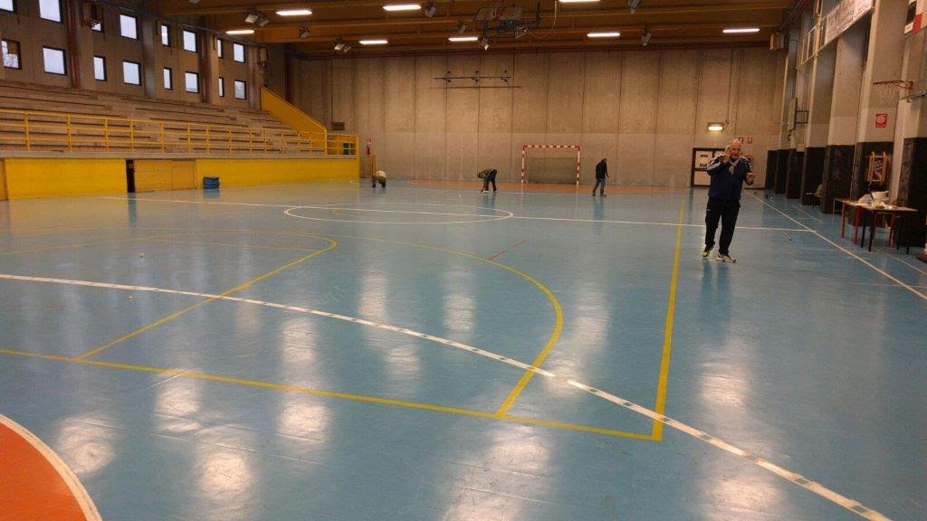 Borgo, rinnovato il campo del Palazzetto