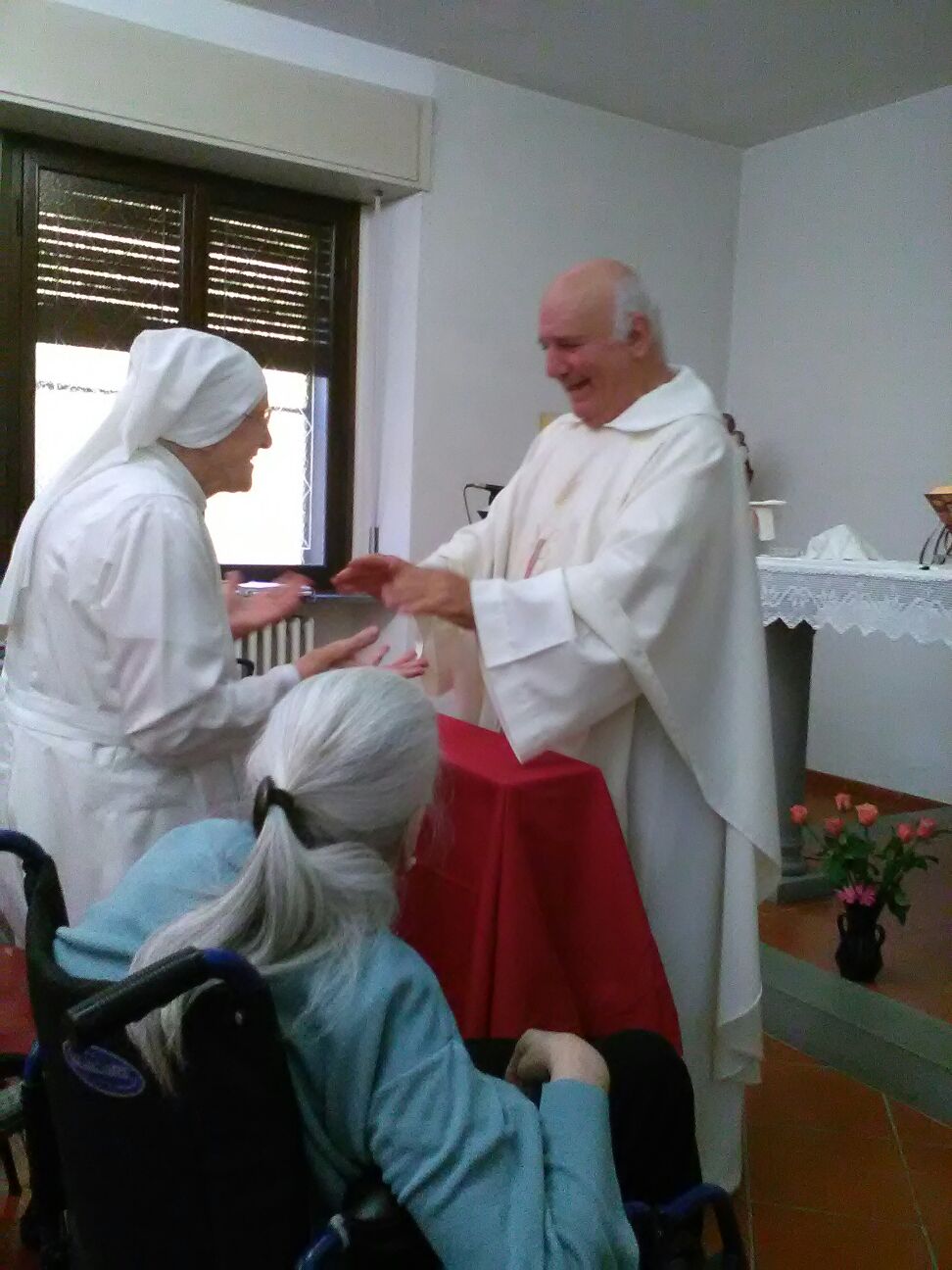 Suor Luigia 45 anni al servizio della casa della ss. Annunziata di Firenzuola