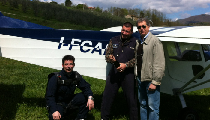 In Mugello i costruttori (artigianali) di aerei. Una passione che vola