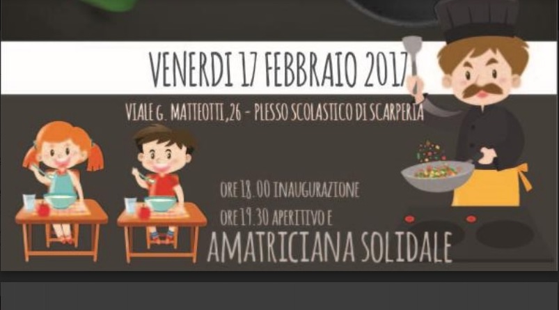 Nuovo Centro Cottura a Scarperia. Inaugurazione con Amatriciana Solidale