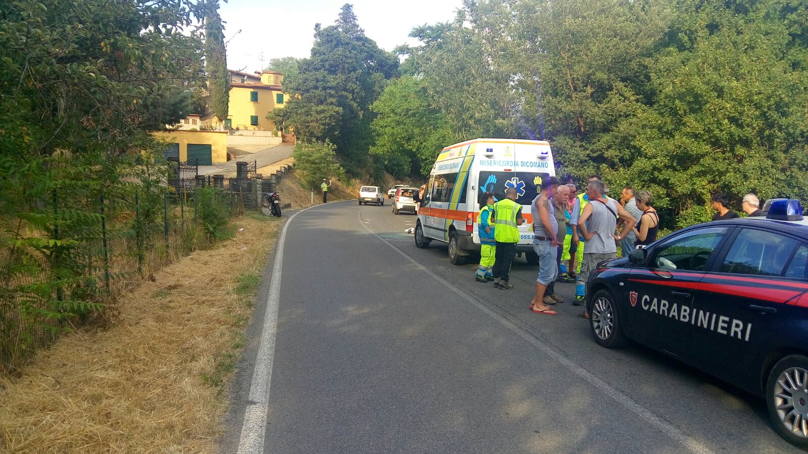 Dicomano in lutto per la morte del maresciallo Conte. L'incidente il giorno prima del compleanno