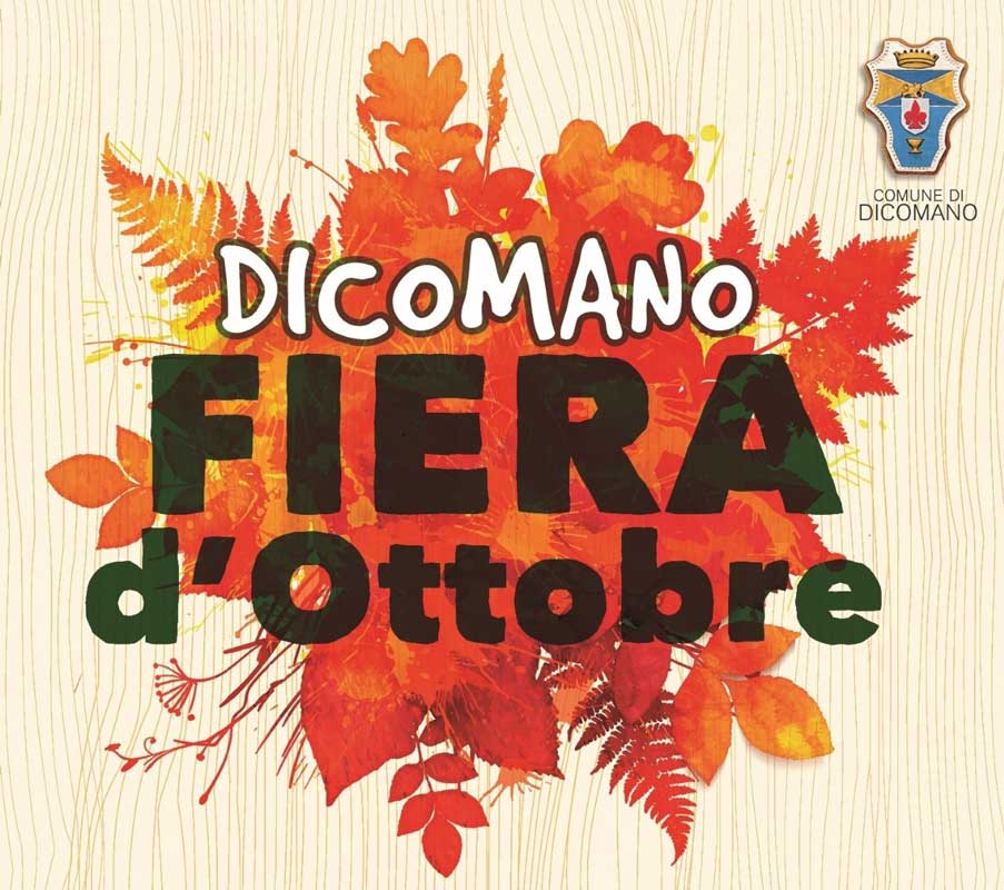 A Dicomano l'autunno inizia con la Fiera di ottobre