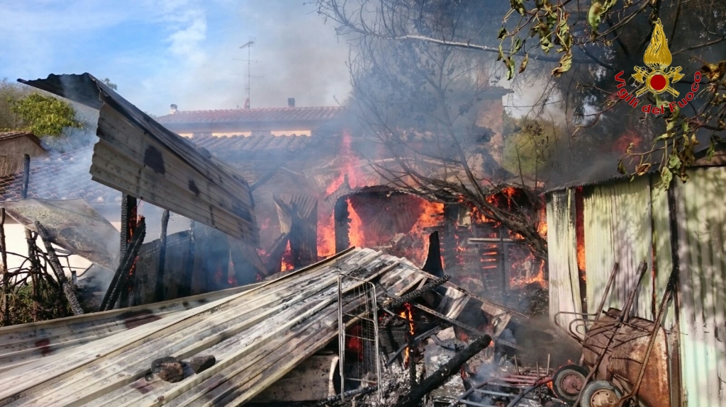 incendio san clemente scarperia 4