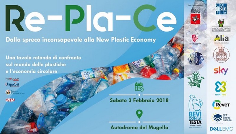 Re-Pla-ce. La nuova vita della plastica, conferenza all'autodromo del Mugello