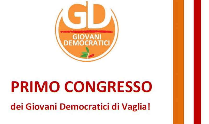 Vaglia. Domani primo congresso per i Giovani Democratici