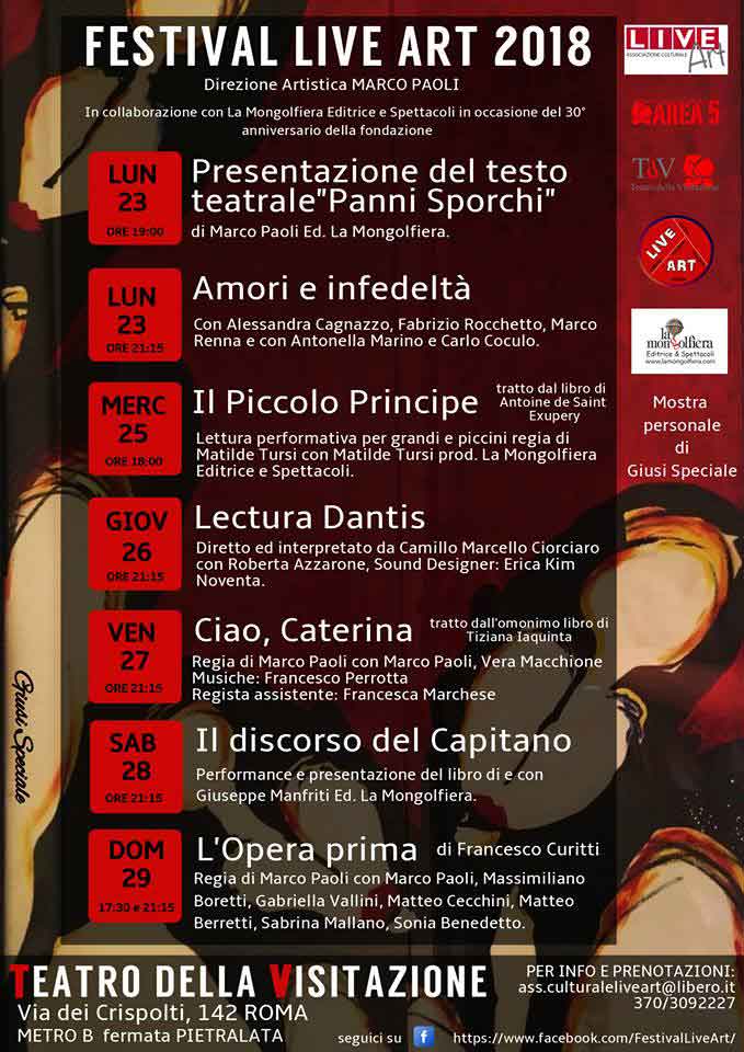 Tanto Mugello al Festival LIVE ART 2018 di Roma