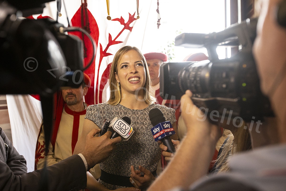 Le chiavi della Città di Firenze a Carolina Kostner. A Firenze tornano le star del pattinaggio su ghiaccio