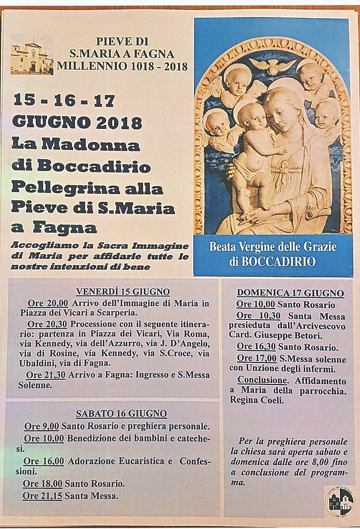 La Madonna di Boccadirio alla Pieve di Santa Maria a Fagna