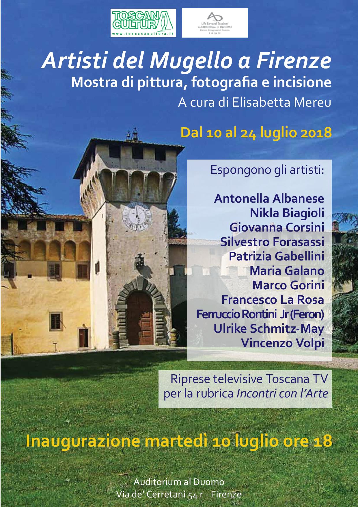 Artisti del Mugello a Firenze