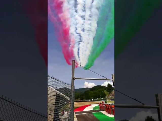 Le Frecce Tricolori colorano il MotoGP al Mugello Circuit