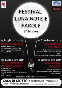 “Luna note e parole” & “Boccascena 2018” ... con Marco Paoli