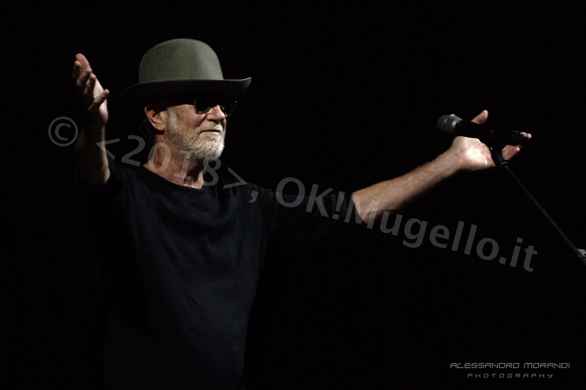 De Gregori sul palco a Firenze. Le foto di OK!Mugello