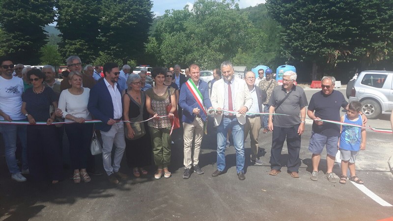 San Piero. Inaugurato il nuovo parcheggio della stazione