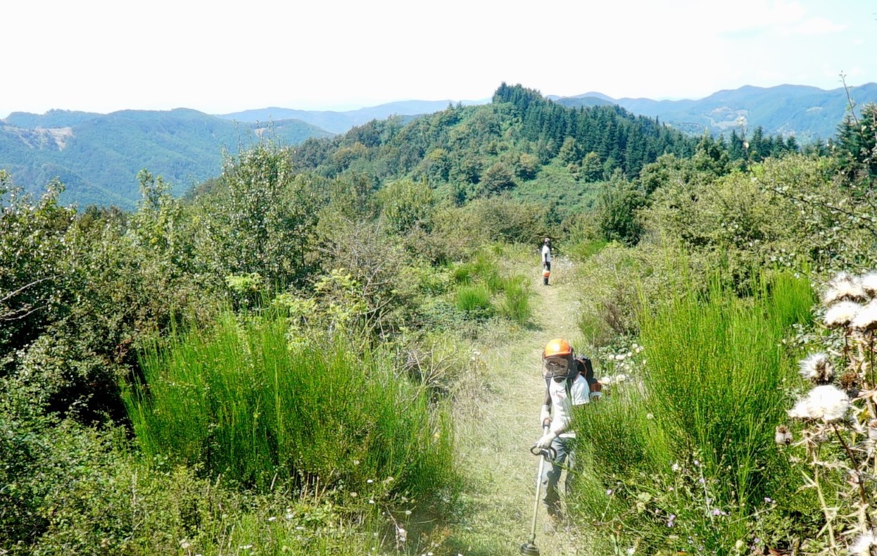 Sentieri. L'Unione fa il punto: 640 chilometri percorribili