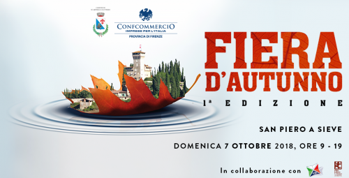 Fiera d'autunno domenica 7 ottobre a San Piero a Sieve