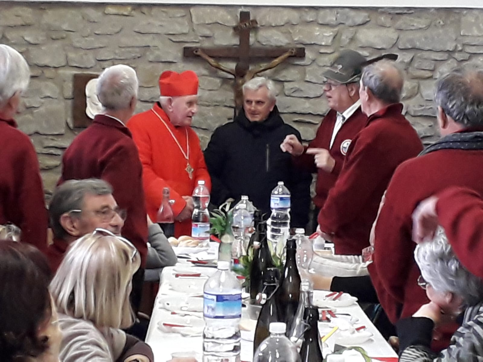 Il Coro Alpino del Mugello a Boccadirio. E la storia del cardinale Simoni